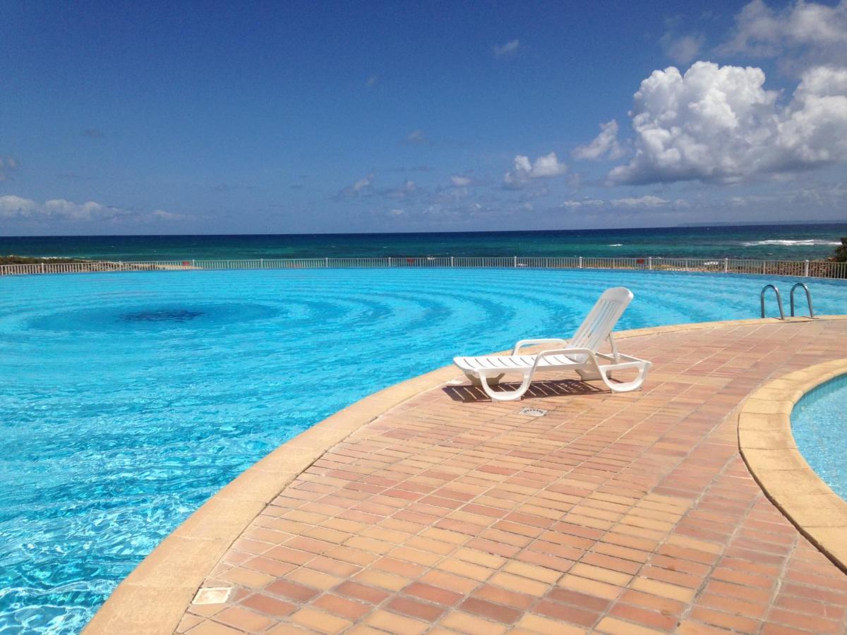 Coeur Tiare Studio Lounge Piscine Plage Cocotiers Saint-Francois  Exteriér fotografie
